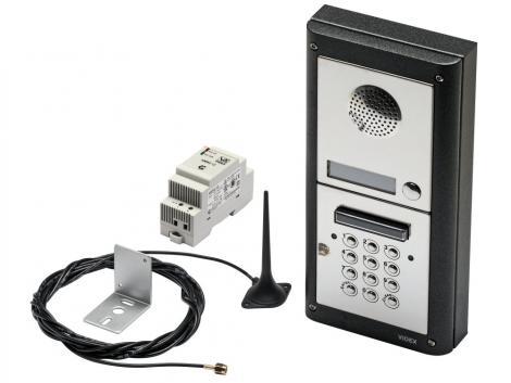 VIDEX GSM 4K-1S/CL AUDIO INTERCOM KIT WITH CODE LOCK - Kits4gates 